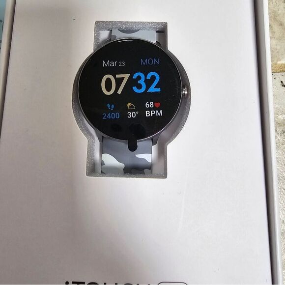 itouch Other - ITOUCH SPORT 3 NEW Light Gray Camo Smart Watch